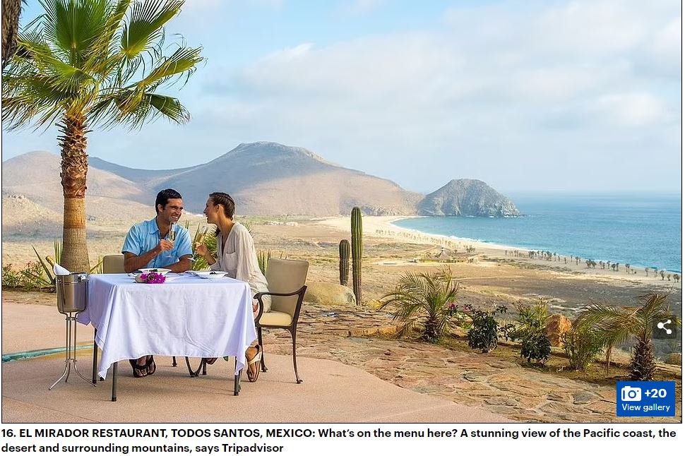 Best restaurant in Todos Santos