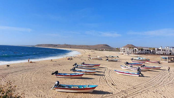 Punta Lobos Beach in Todos Santos