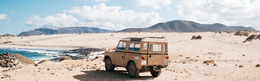 Road off adventure in Todos Santos, Baja