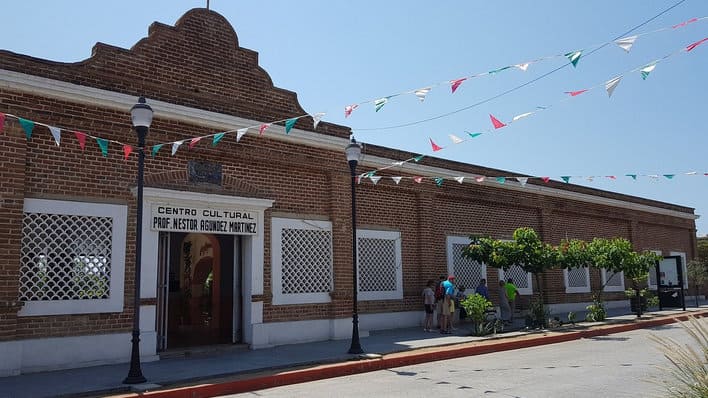 House of culture in Todos Santos